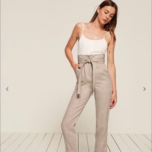 Reformation Linen Jumpsuit - Picture 1 of 12